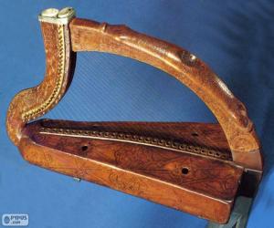 puzzel Middeleeuwse harp
