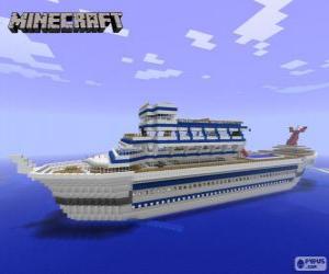 puzzel Minecraft cruiseschip