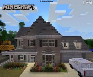 puzzel Minecraft huis