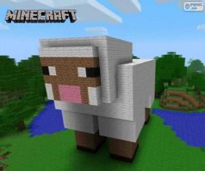 puzzel Minecraft schaap