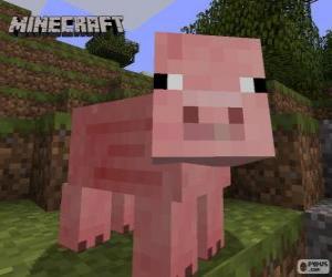 puzzel Minecraft varken