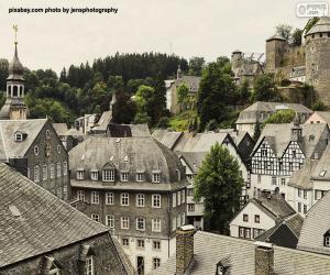 puzzel Monschau, Duitsland