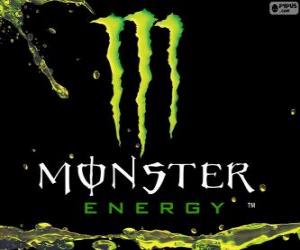puzzel Monster Energy logo