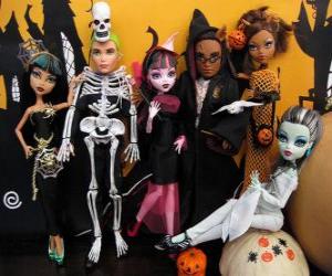 puzzel Monster High Halloween