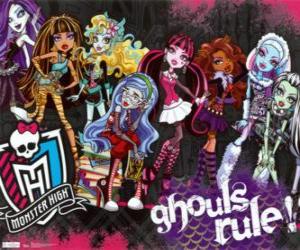 puzzel Monster High – Ghouls Rule