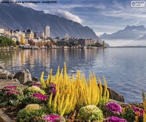 puzzel Montreux, Zwitserland