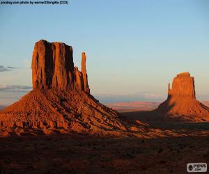 puzzel Monument Valley, Verenigde Staten