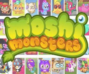 puzzel Moshi Monsters Logo