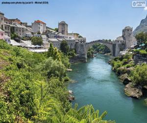 puzzel Mostar, Bosnië en Herzegovina