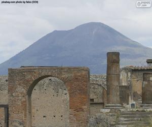 puzzel Mount Vesuvius