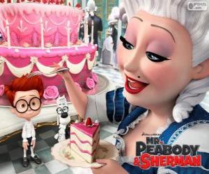 puzzel Mr. Peabody en Sherman in Frankrijk