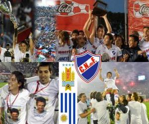 puzzel Nacional de Montevideo, kampioen van de Uruguayaanse voetbalbond 2010-2011