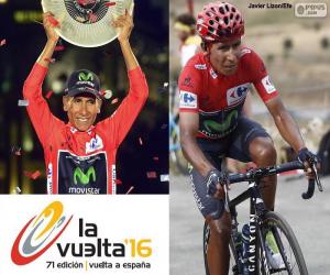 puzzel Nairo Quintana, 2016 Vuelta a España