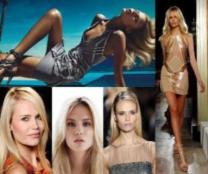 puzzel Natasha Poly wordt een Russisch model.