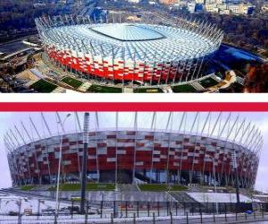 puzzel Nationale stadion, Warschau (58.145), Warschau - Polen