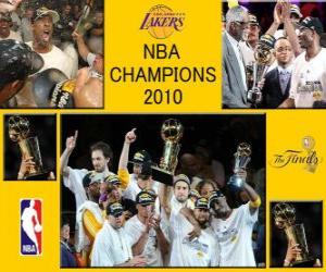 puzzel NBA Champions 2010 - Los Angeles Lakers -