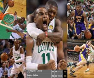 puzzel NBA Finals 2009-10, Game 4, Los Angeles Lakers 89 - Boston Celtics 96