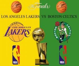 puzzel NBA Finals 2009-10, Los Angeles Lakers vs Boston Celtics