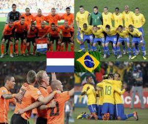 puzzel Nederland - Brazilië, kwartfinales, Zuid-Afrika 2010