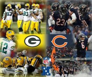 puzzel NFC Championship Final 2010-11, Green Bay Packers vs Chicago Bears
