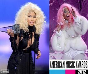 puzzel Nicki Minaj, Music Awards 2012