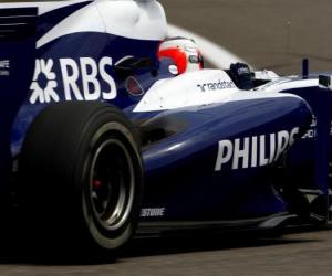 puzzel Nico Hülkenberg - Williams - Shanghai 2010