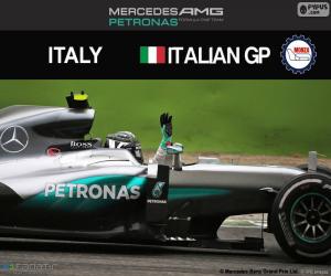 puzzel Nico Rosberg, G.P Italië 2016