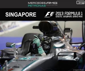 puzzel Nico Rosberg, Grand Prix van Singapore 2016