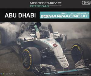 puzzel Nico Rosberg, Grand Prix van Abu Dhabi 2016