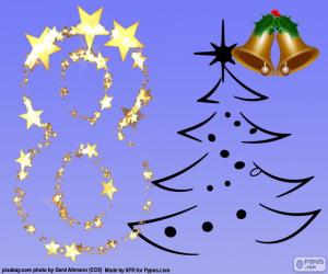 puzzel Nummer 8 voor Kerstmis