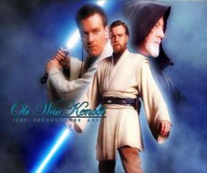 puzzel Obi-Wan Kenobi, een Jedi Masters