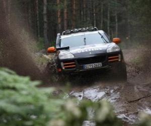 puzzel Off-road voertuig-Porsche Cayenne