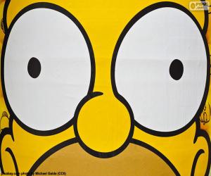 puzzel Ogen van Homer Simpson