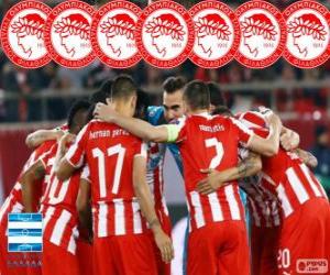 puzzel Olympiakos FC kampioen 2013-2014