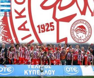 puzzel Olympiakos Piraeus, Super League 2011-2012 kampioen, Grieks Football League