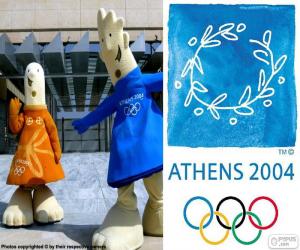 puzzel Olympische spelen Athene 2004