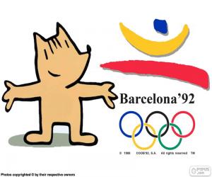 puzzel Olympische Spelen Barcelona 1992