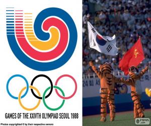 puzzel Olympische spelen van Seoel 1988