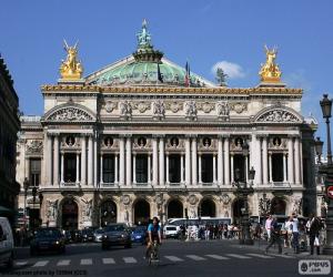 puzzel Opéra Garnier, gevel