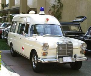 puzzel oude ambulance