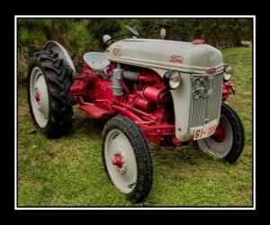 puzzel Oude tractor