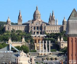 puzzel Palau Nacional, Barcelona