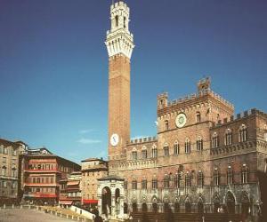 puzzel Palazzo Pubblico, Italië