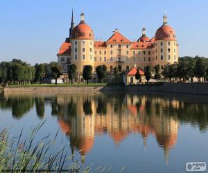 puzzel Paleis van Moritzburg, Duitsland