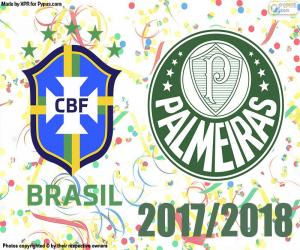 puzzel Palmeiras, Braziliaans kampioen 2018