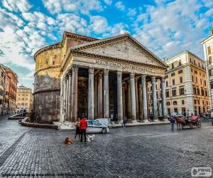 puzzel Pantheon, Rome