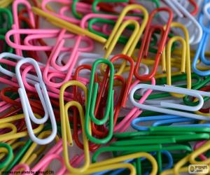 puzzel Paperclip van kleuren