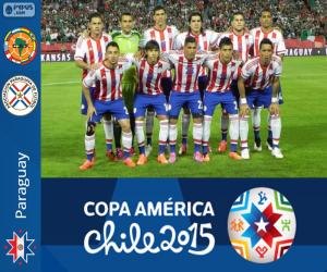 puzzel Paraguay Copa America 2015