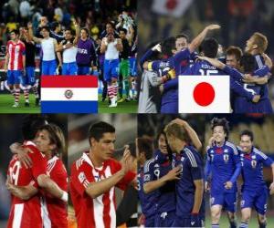 puzzel Paraguay - Japan, achtste finales, Zuid-Afrika 2010
