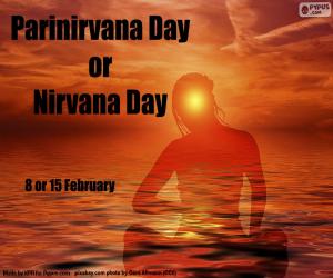 puzzel Parinirvana Dag of Nirvana Dag